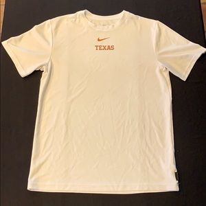 White Nike Dri-fit short sleeve S